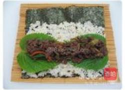 牛肉紫菜包饭的做法图解10