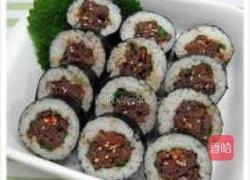 牛肉紫菜包饭的做法图解11