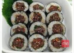 牛肉紫菜包饭的做法图解12