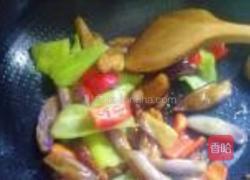 蚝油肉沫手撕茄子的做法图解7