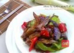 蚝油肉沫手撕茄子的做法图解8