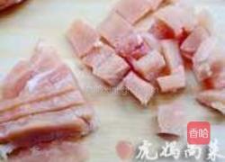 白芦笋炒鸡丁的做法图解1