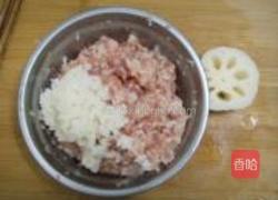 清炖狮子头的做法图解2