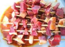 蒜香烤鸡胗的做法图解2