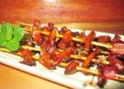 蒜香烤鸡胗的做法图解5