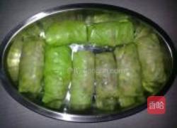 圆白菜香菇肉卷的做法图解7