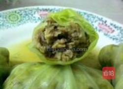 圆白菜香菇肉卷的做法图解9