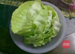 圆白菜香菇肉卷的做法图解4
