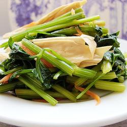 凉拌芹菜腐竹的做法[图]