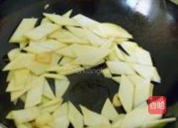 蚝油茭白西兰花的做法图解7