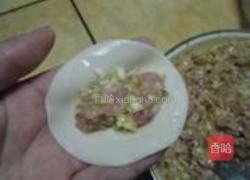 圆白菜肉紫菜水饺的做法图解8