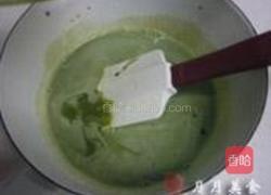 抹茶椰浆慕斯蛋糕的做法图解24