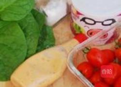 木耳菜煎饼的做法图解2