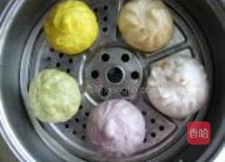 彩虹包子的做法图解7