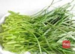 肉末空心菜的做法图解2