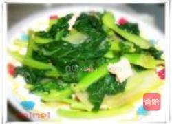 芥兰炒肉片的做法图解6