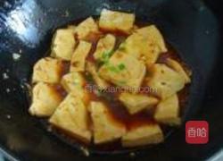葱蒜滑豆腐的做法图解8