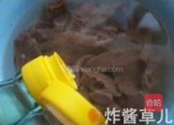 蒜苗炒猪肝的做法图解2