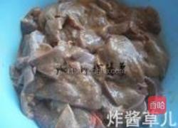 蒜苗炒猪肝的做法图解5