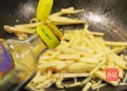 鲜笋炒豆腐干的做法图解7