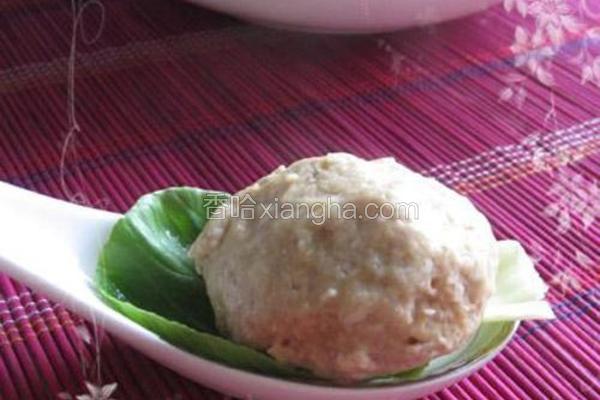 豆腐肉丸