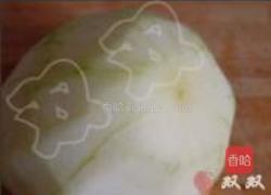 冬瓜蓉荠菜汤的做法图解1