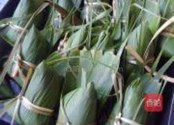 豆沙枣粽子的做法图解7