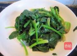 上汤菠菜的做法图解1