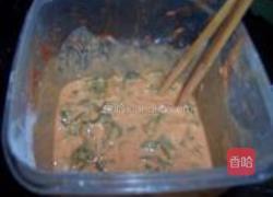 辣包菜饼的做法图解4