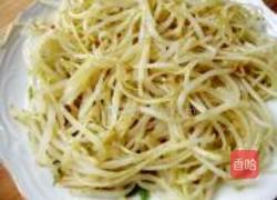 清拌银芽的做法图解4