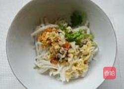 蟹拌鸡腿菇的做法图解8