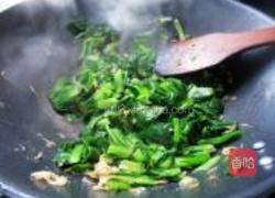 清炒虾皮小白菜的做法图解5