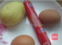 土豆鸡蛋饼的做法图解1