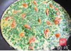 河虾韭菜蛋饼的做法图解10