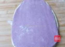 双色紫薯馒头卷的做法图解5