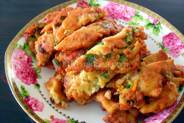 豆渣萝卜饼
