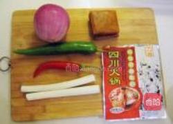 麻辣洋葱豆腐干的做法图解1