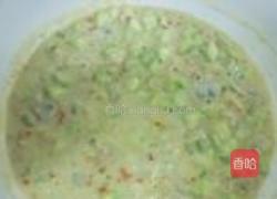 丝瓜文蛤饼的做法图解7