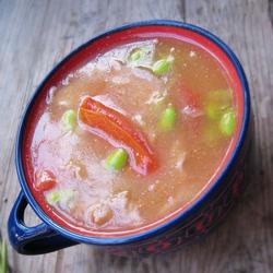 番茄肉片汤的做法[图]