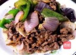 青椒蚝油烩牛肉的做法图解10