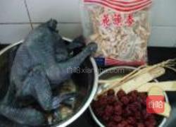 花旗参乌鸡汤的做法图解1