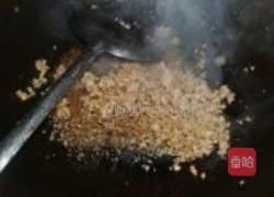 西洋菜肉末炒饭的做法图解5