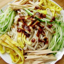 三丝拌面的做法[图]
