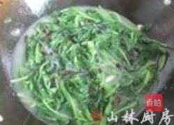 苋菜皮蛋汤的做法图解5
