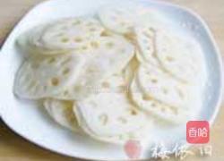 荷塘素炒的做法图解1