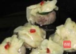 油煎豆沙包的做法图解3