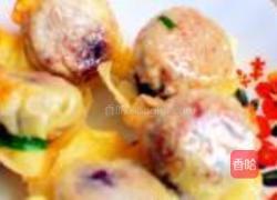 油煎豆沙包的做法图解4