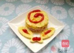 木瓜蛋饼的做法图解6