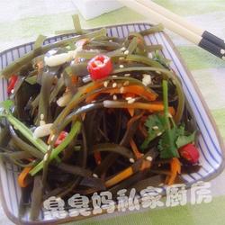 芝麻双丝海带的做法[图]