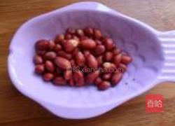 香菜拌花生的做法图解3